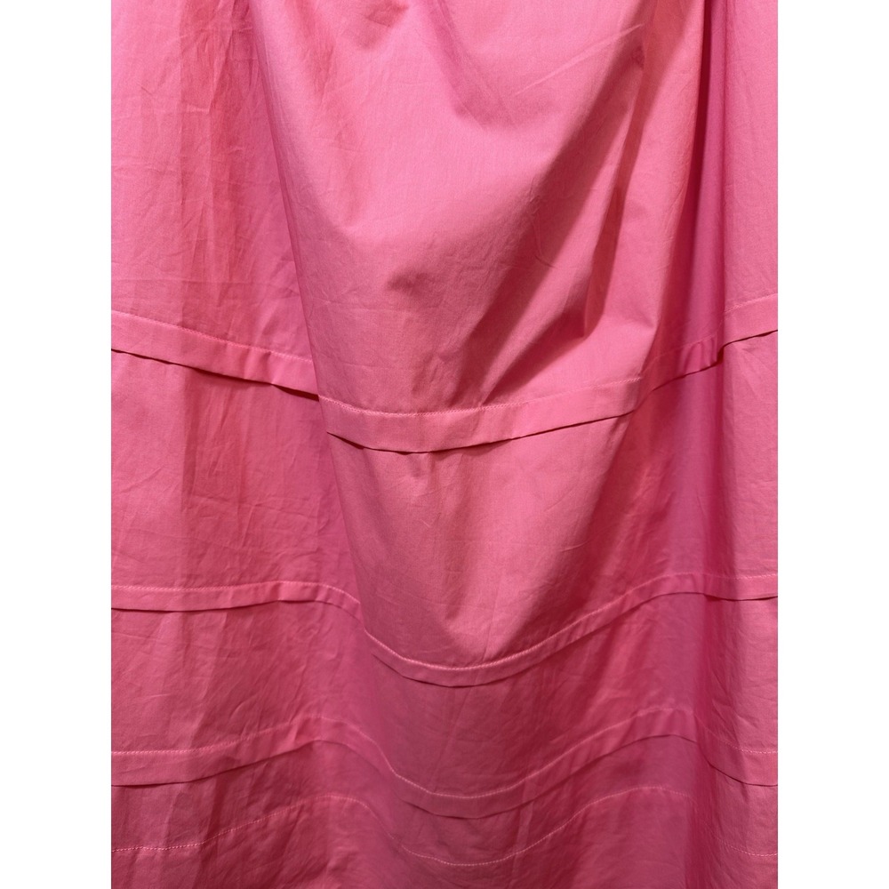 NWT MSRP $395 NICHOLAS Baylee Maxi Dress SZ 0 XS PINK RESORT 100% Cotton Summer - Picture 9 of 14